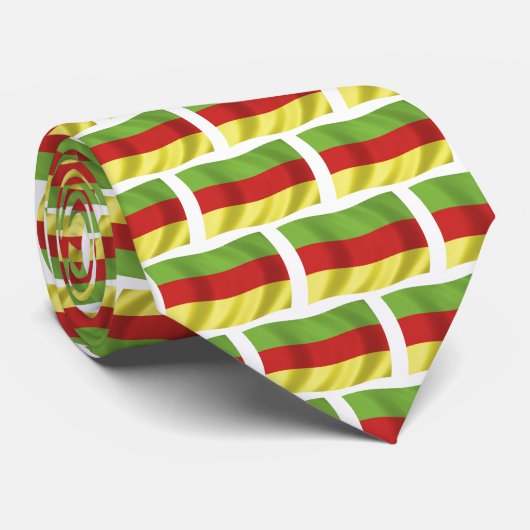 Bodos Mensen Vlag Verband Stropdas (Opgerold)