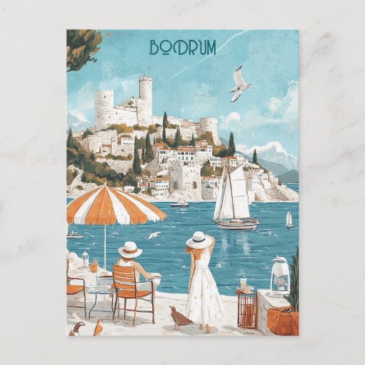 Bodrum Castle Turkiye Briefkaart (Voorkant)