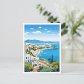 Bodrum Turkije Reizen  illustratie Briefkaart (Staand voorkant)