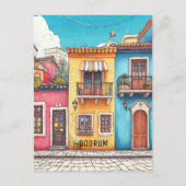 Bodrum Turkiye Briefkaart (Voorkant)