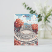 Bodrum Turkiye Briefkaart (Staand voorkant)