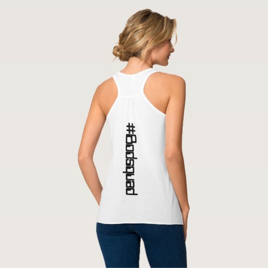 Bodsquad bijgewerkte lederbordnamen tanktop (Volledige Achterkant)