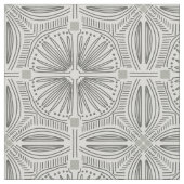 Bodulo boho art deco line stof (Close Up)