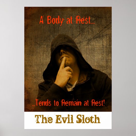 Body at Rest Poster (Voorkant)