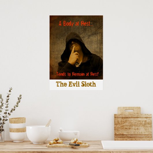 Body at Rest Poster (Keuken)