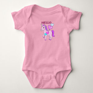 body baby eenhoorn. romper
