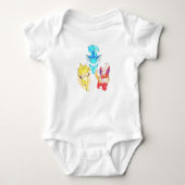 Body baby Evolution evoli Pokemon Romper (Voorkant)
