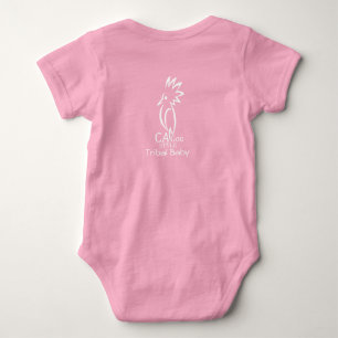 Body baby in jersey Cagou Style Romper