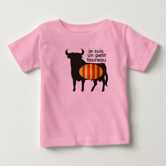 body bébé " petit taureau " (Voorkant)
