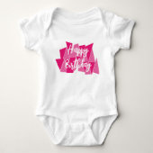 Body bebé texto editable romper (Voorkant)