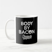 Body beroemd gemaakt door Bacon Funny Bacon Lover Koffiemok (Links)