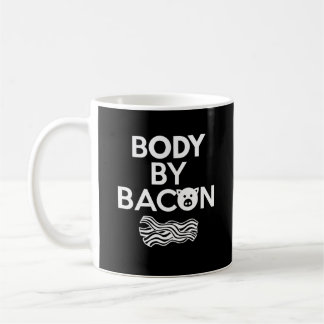 Body beroemd gemaakt door Bacon Funny Bacon Lover Koffiemok