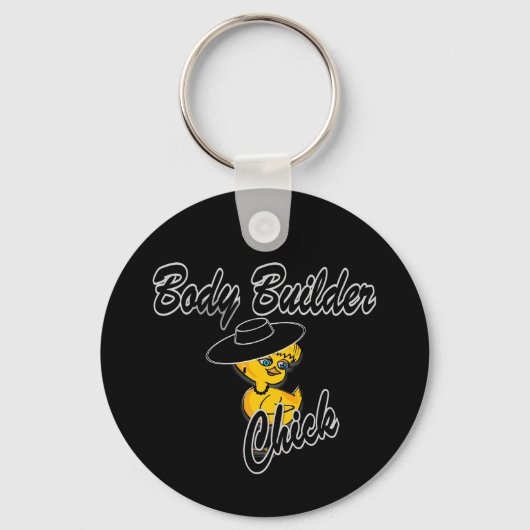 Body Builder Chick #4 Sleutelhanger (Voorkant)