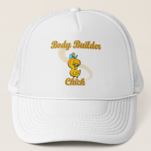 Body Builder Chick Trucker Pet (Voorkant)