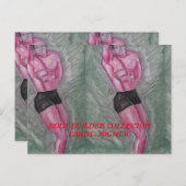 BODY BUILDER COLLECTOR KAARTEN VAN PAULA REILLY. (Voorkant / Achterkant)