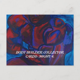 BODY BUILDER COLLECTOR KAARTEN VAN PAULA REILLY. FEESTDAGENKAART