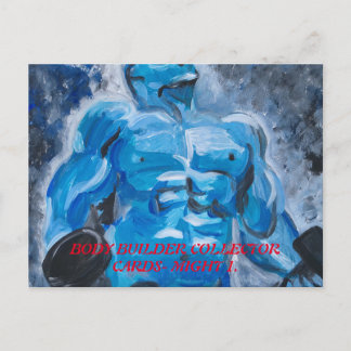 BODY BUILDER COLLECTOR KAARTEN VAN PAULA REILLY. FEESTDAGENKAART