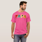 Body Builder Dad Shirt Funny Papa Body Building (Voorkant volledig)