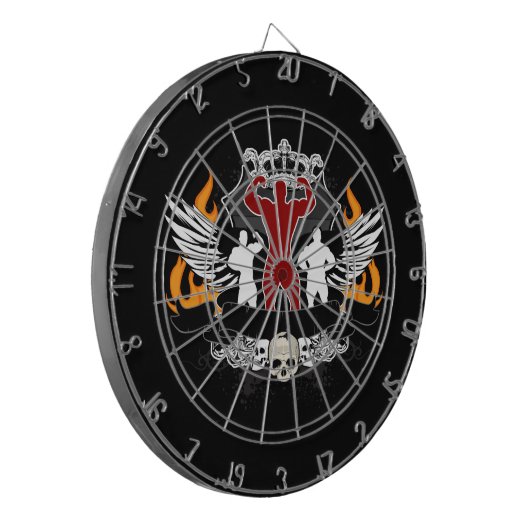 Body Builder Dartbord (Voorkant Links)