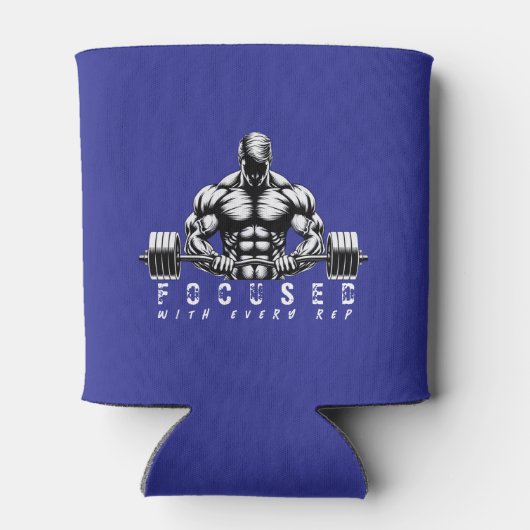 body builder-fitness blikjeskoeler (Achterkant)