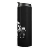 body builder-fitness thermosbeker (Geroteerd rechts)