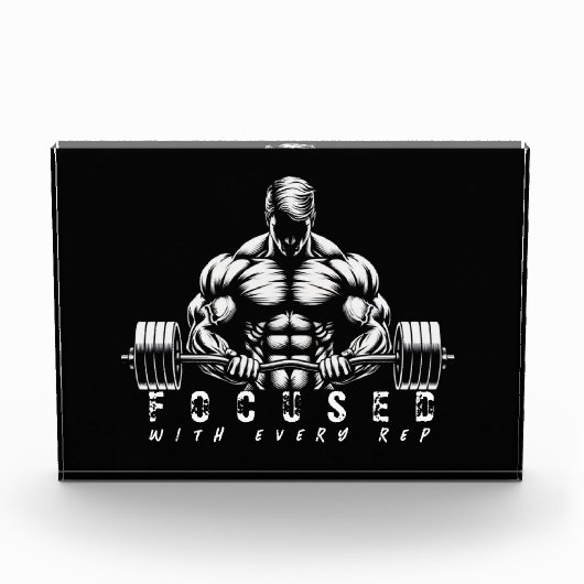 body building-fitness fotoblokken (Voorkant)