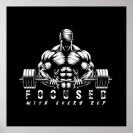 body building-fitness poster
