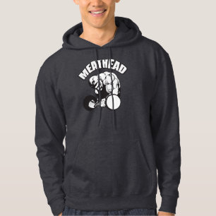 "Body building" Humor - MEATHEAD Hoodie