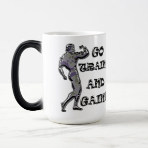 Body Building Power Spiertraining Fitness Drink Magische Mok