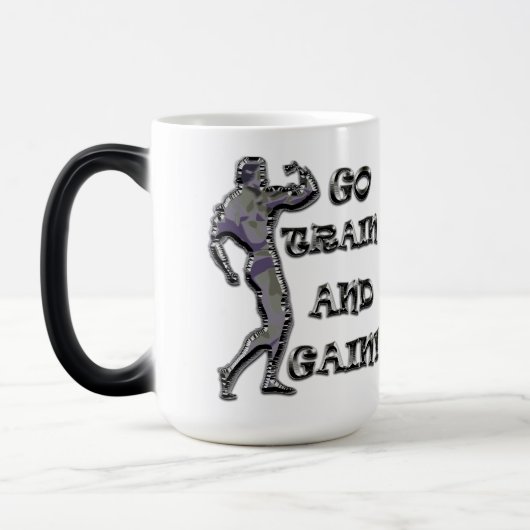 Body Building Power Spiertraining Fitness Drink Magische Mok (Links)