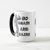 Body Building Power Spiertraining Fitness Drink Magische Mok (Voorkant links)