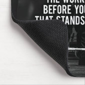 "Body building" Workout Motivatie Muismat (Hoek)