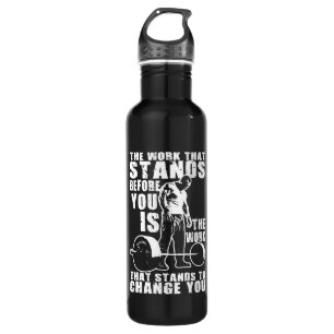 "Body building" Workout Motivatie Waterfles