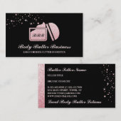 Body Butter Cosmetic Cream Visitekaartje (Voorkant / Achterkant)