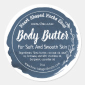  Body Butter Label Handmade Business (Voorkant)
