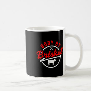 Body By Brisket - Grappig BBQ Roker & versterker; Koffiemok