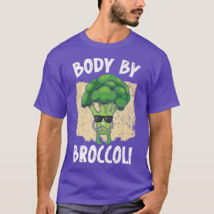 Body By Broccoli Vegan Lover Vegetable Healthy Veg T-shirt