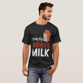 Body By Chocolate Milk  Food  Eater Graphic T-shirt (Voorkant volledig)