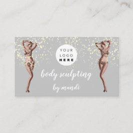 Body Care Mode Logo QRCode Bikini Spark Visitekaartje