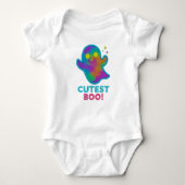Body de bebé 100 % algodón – Diseño “Cutest Boo!”  Romper (Voorkant)