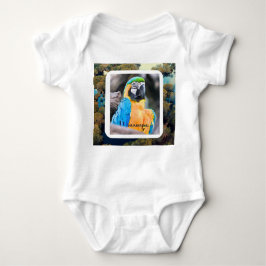 Body em Jersey para Bebês Arara Romper