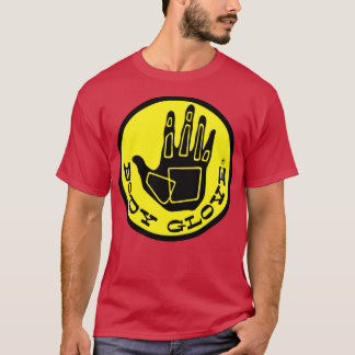 Body Handschoen Terug Print T-shirt