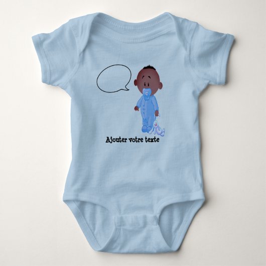 Body in jersey romper (Voorkant)