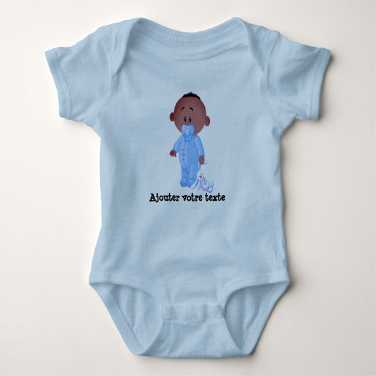 Body in jersey romper (Voorkant)