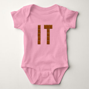 Body jersey rose Bébés CHOCOLAT ITALIË Romper