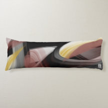 Body kussen Abstracte trend interieur zwart