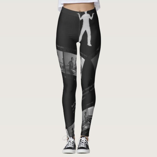 Body Language-fotogram Leggings (Voorkant)