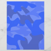 Body Madness Boot Camp Fitness Blue Camo Flyers (Achterkant)