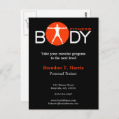 Body Madness Fitness Personal Trainer Briefkaarten (Voorkant / Achterkant)