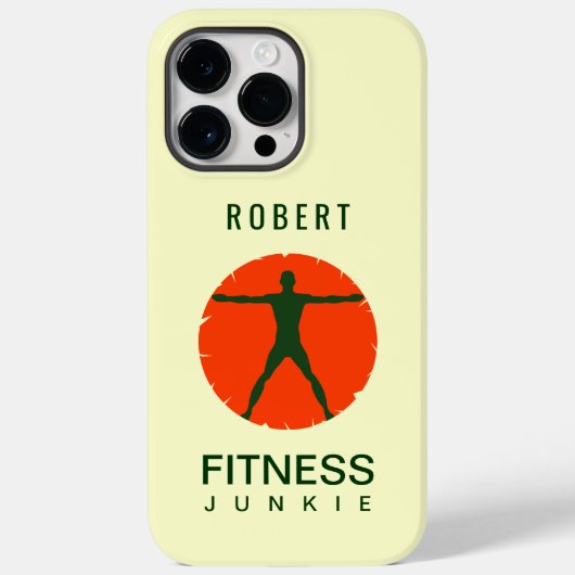 Body Madness Gezondheid en Fitness Junkie Case-Mate iPhone Case (Achterkant)